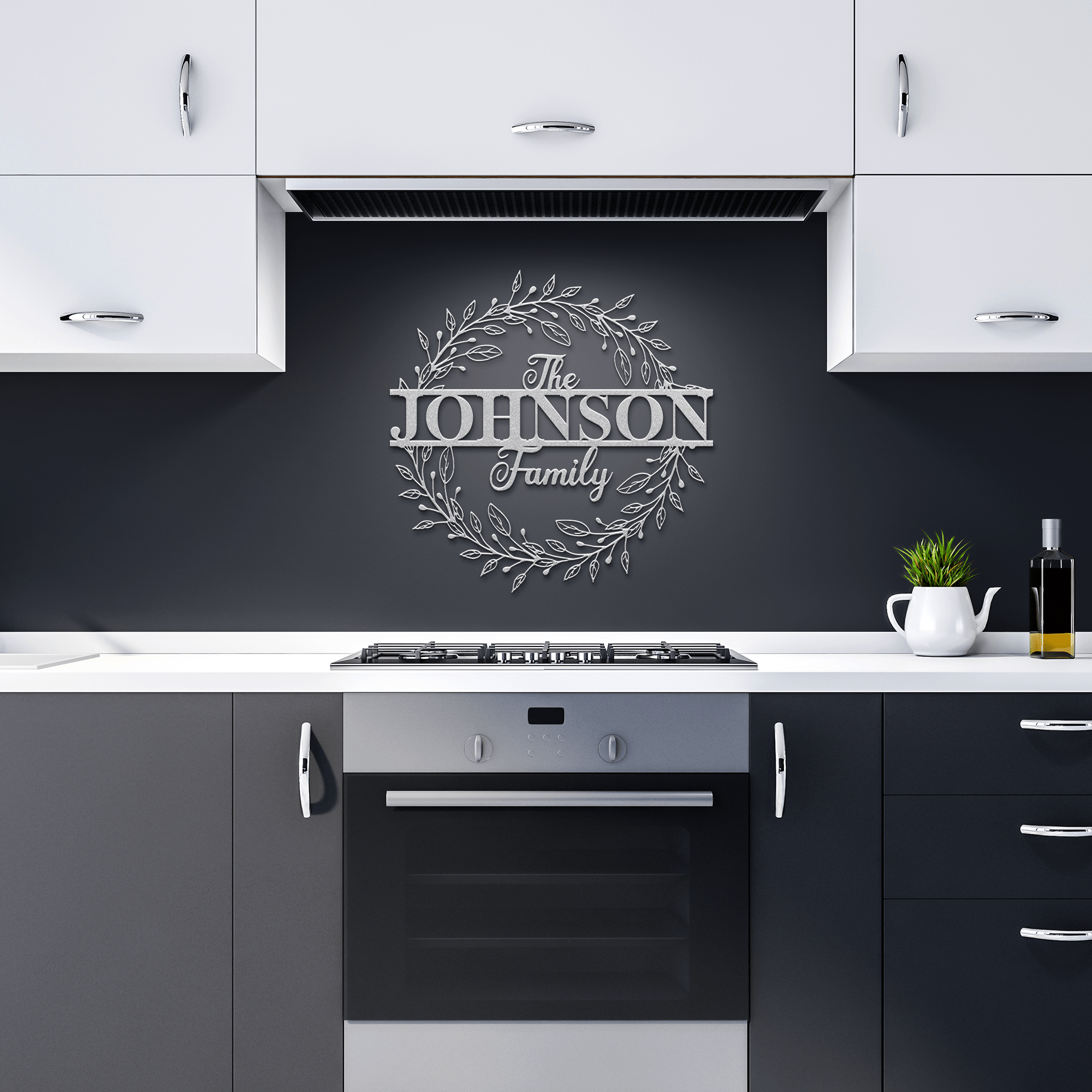 The Floral Family Metal Sign - Cool Metal Signs