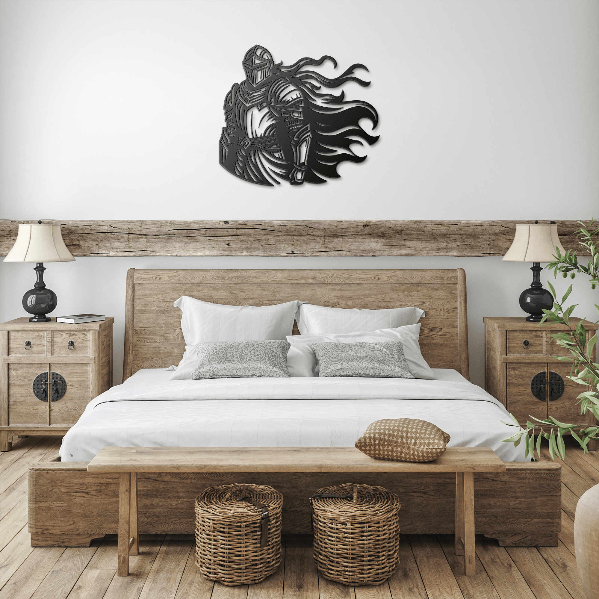 The Knight Metal Sign - Cool Metal Signs