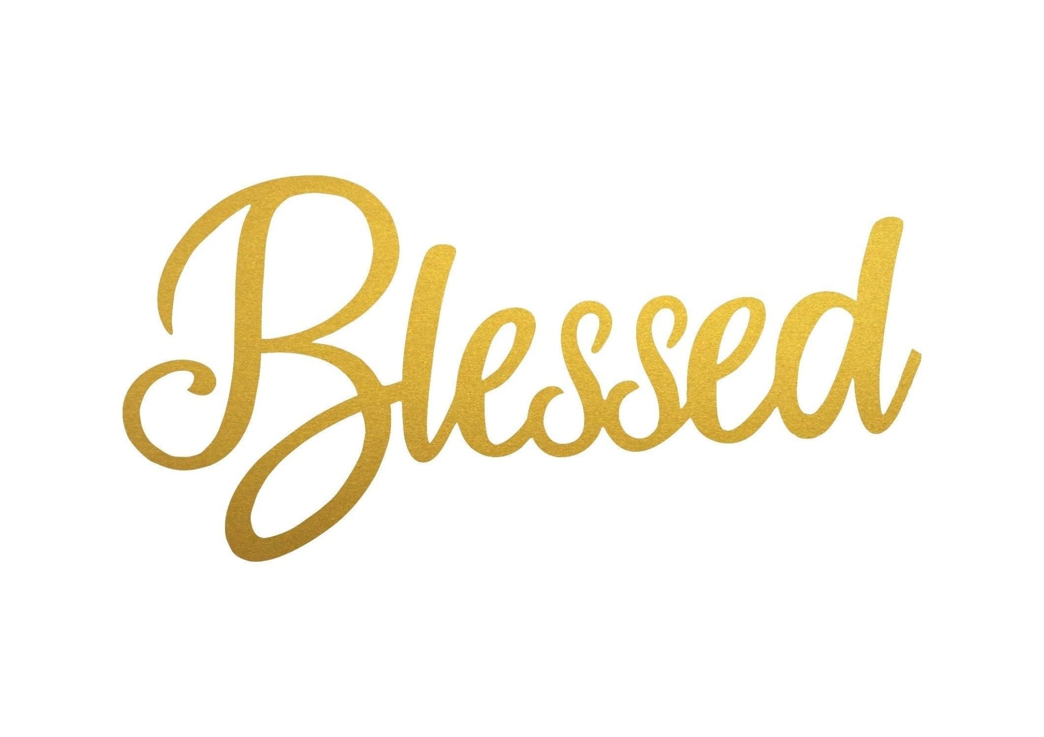 Blessed - Cool Metal Signs