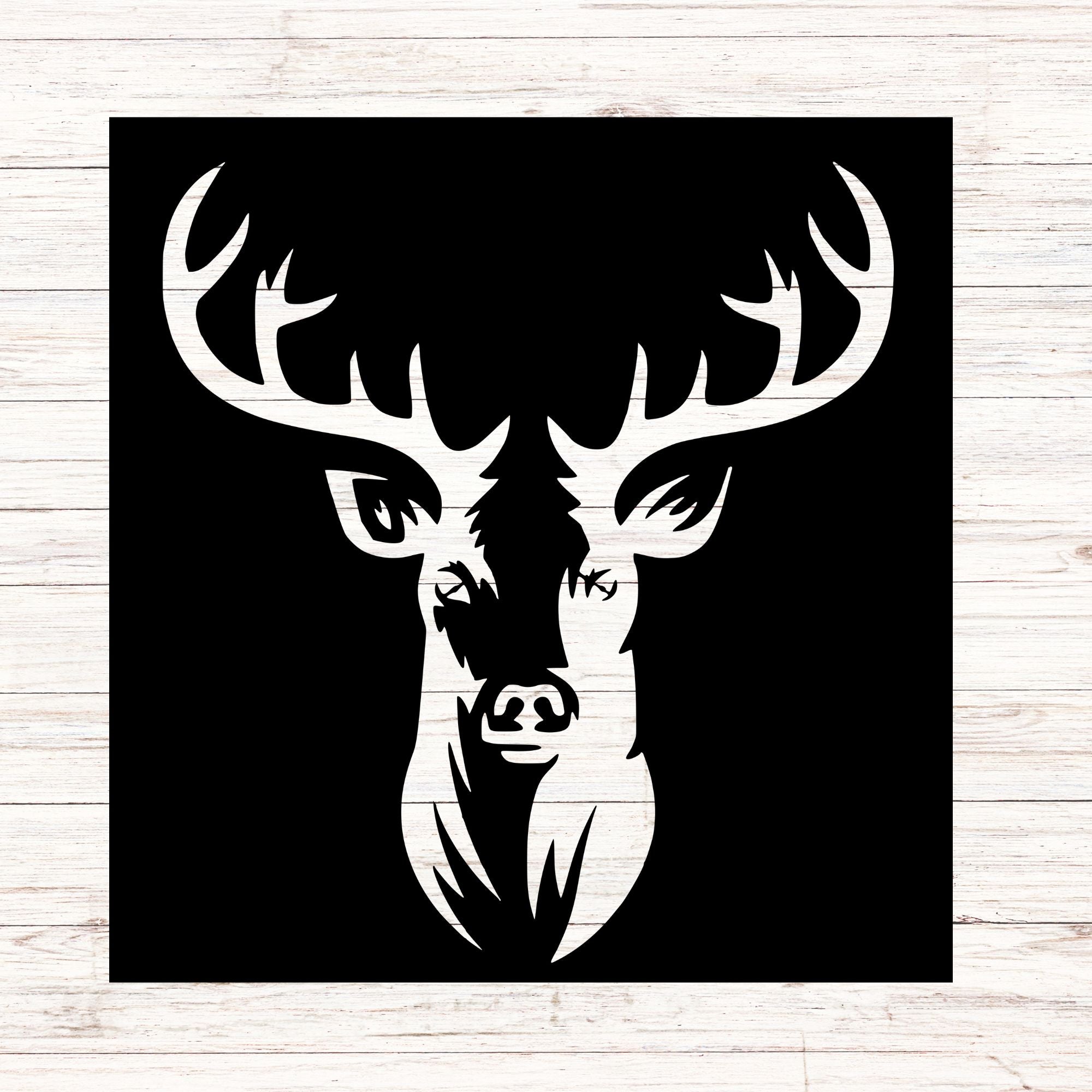 Deer Metal Wall Art - Cool Metal Signs