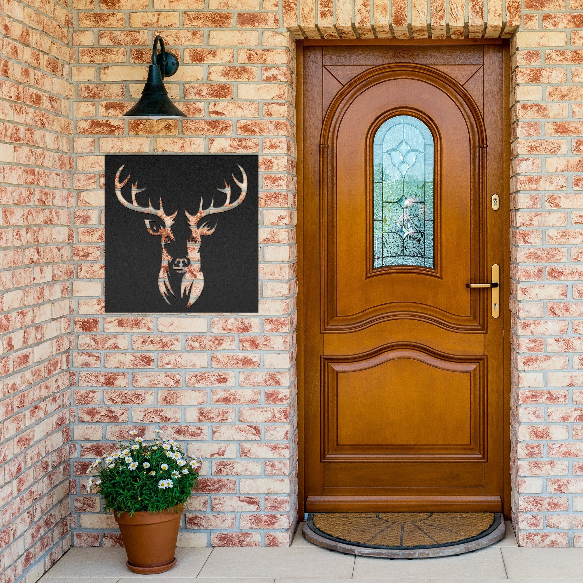 Deer Metal Wall Art - Cool Metal Signs