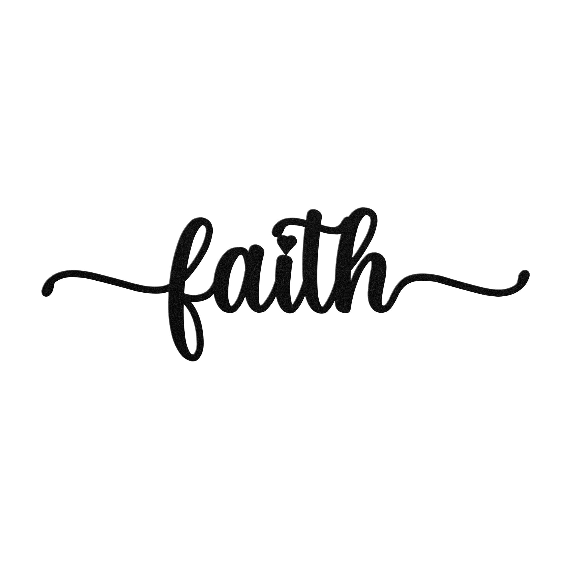 Faith Sign - Cool Metal Signs