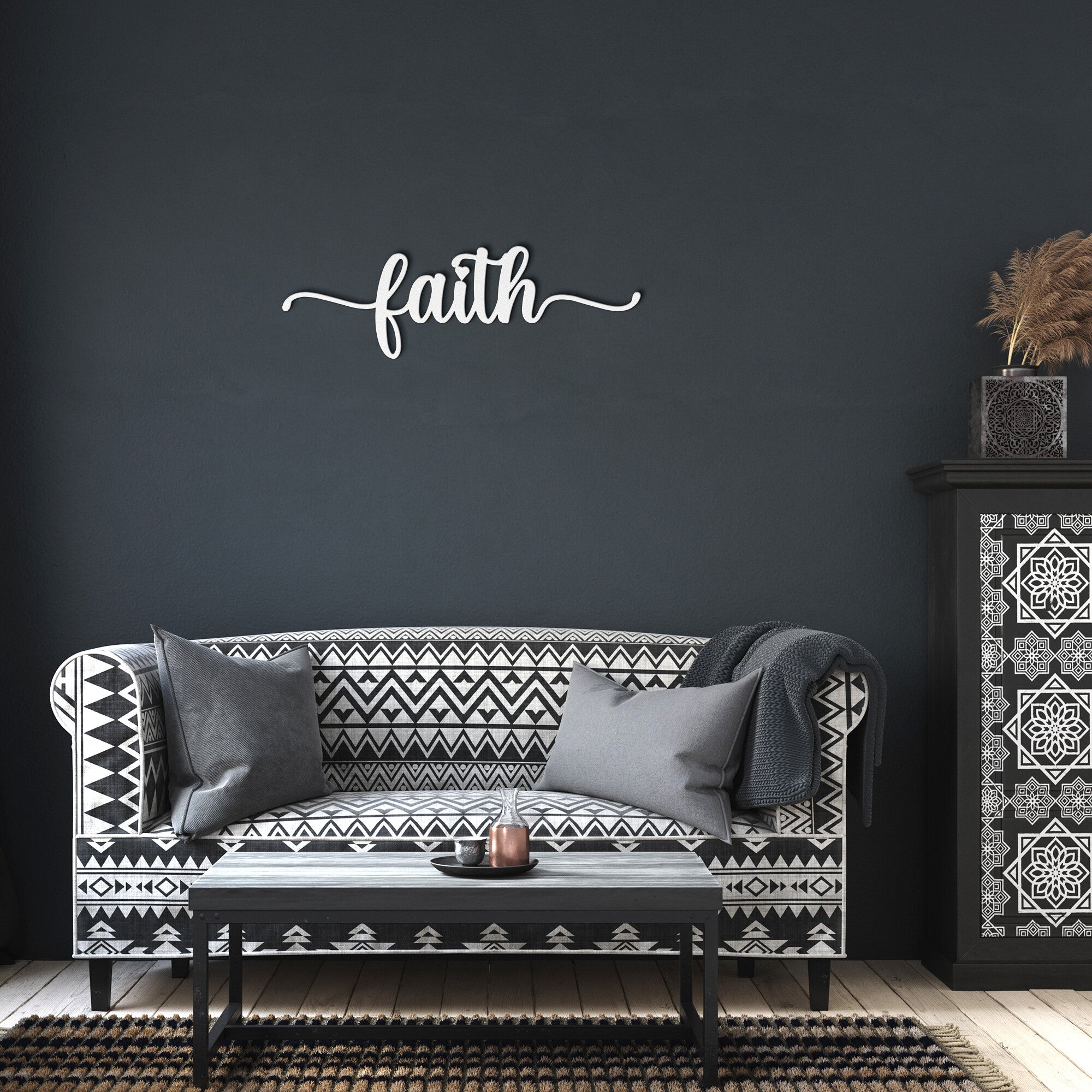 Faith Sign - Cool Metal Signs