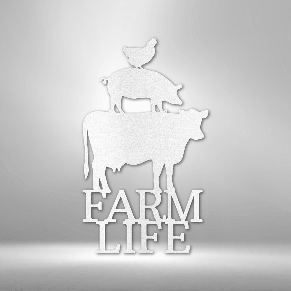 Farm Life Animals - Made in the USA - Cool Metal Signs