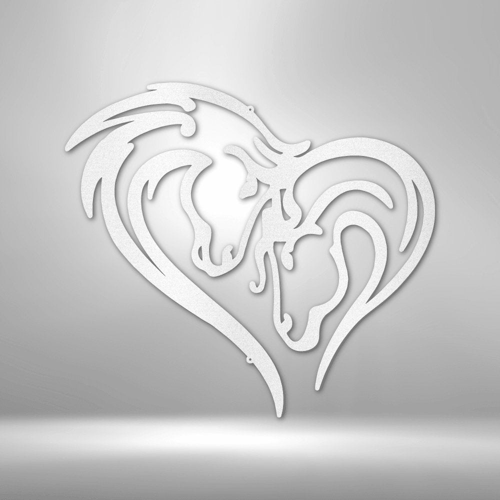 Horse Love - Steel Sign - Cool Metal Signs