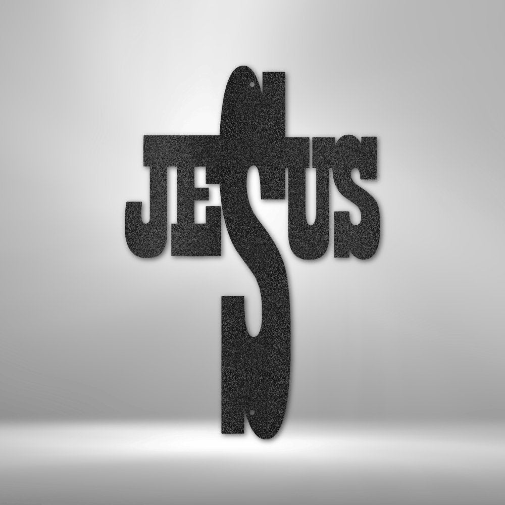 Jesus Cross - Steel Sign - Cool Metal Signs