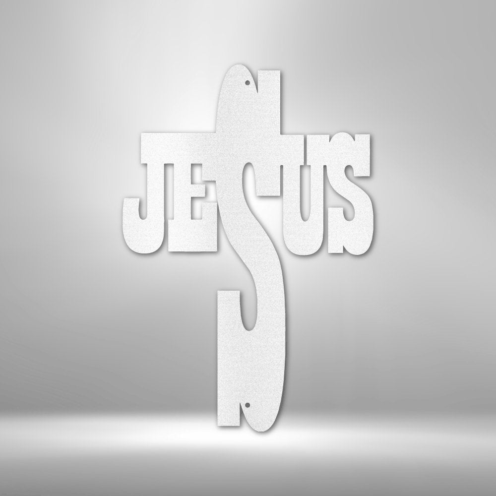 Jesus Cross - Steel Sign - Cool Metal Signs