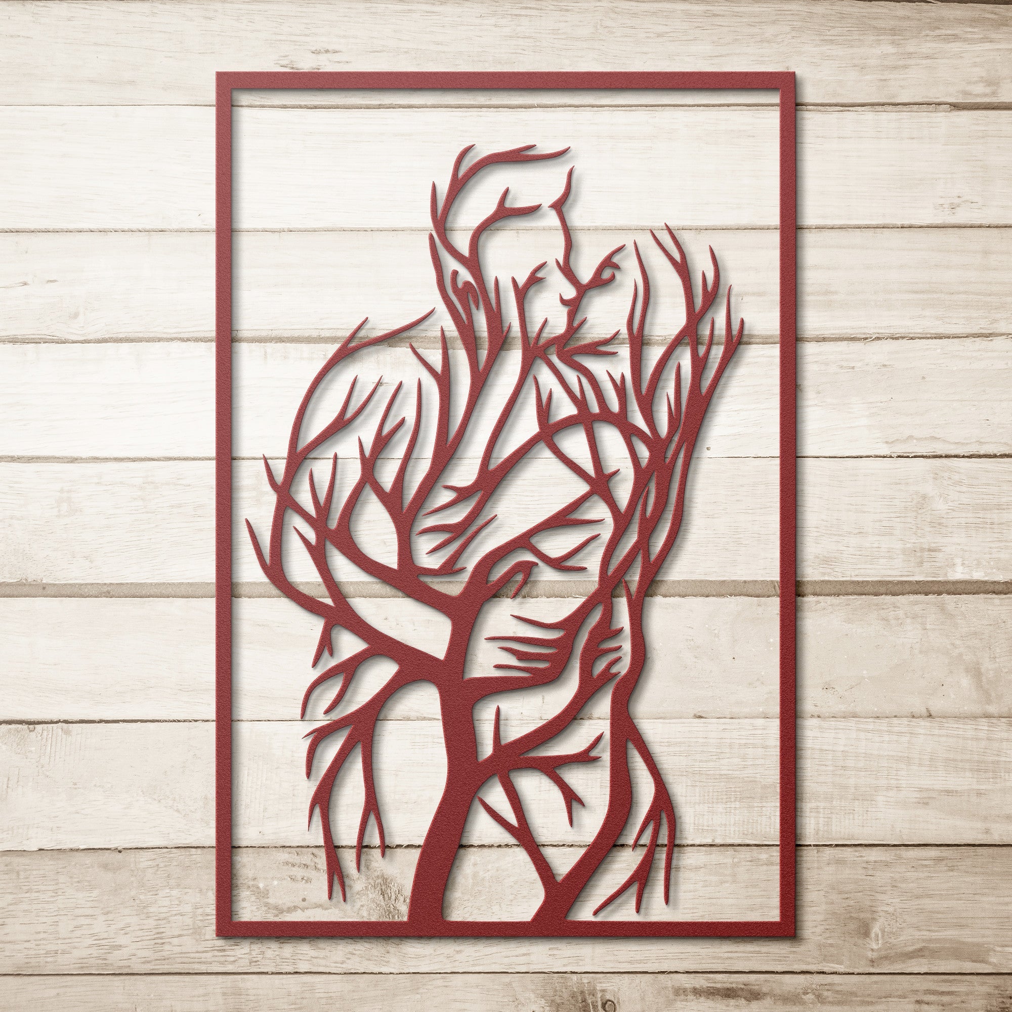 Lovers Tree Art - Cool Metal Signs