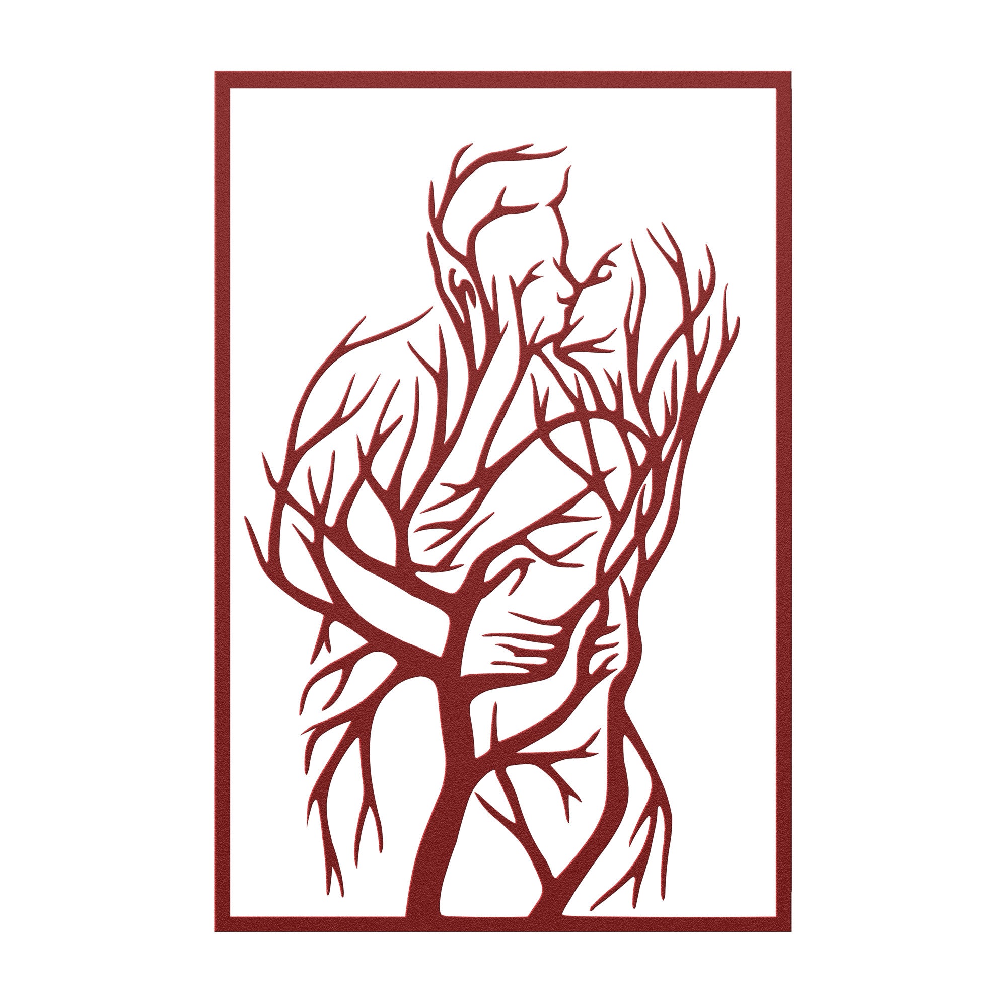 Lovers Tree Art - Cool Metal Signs