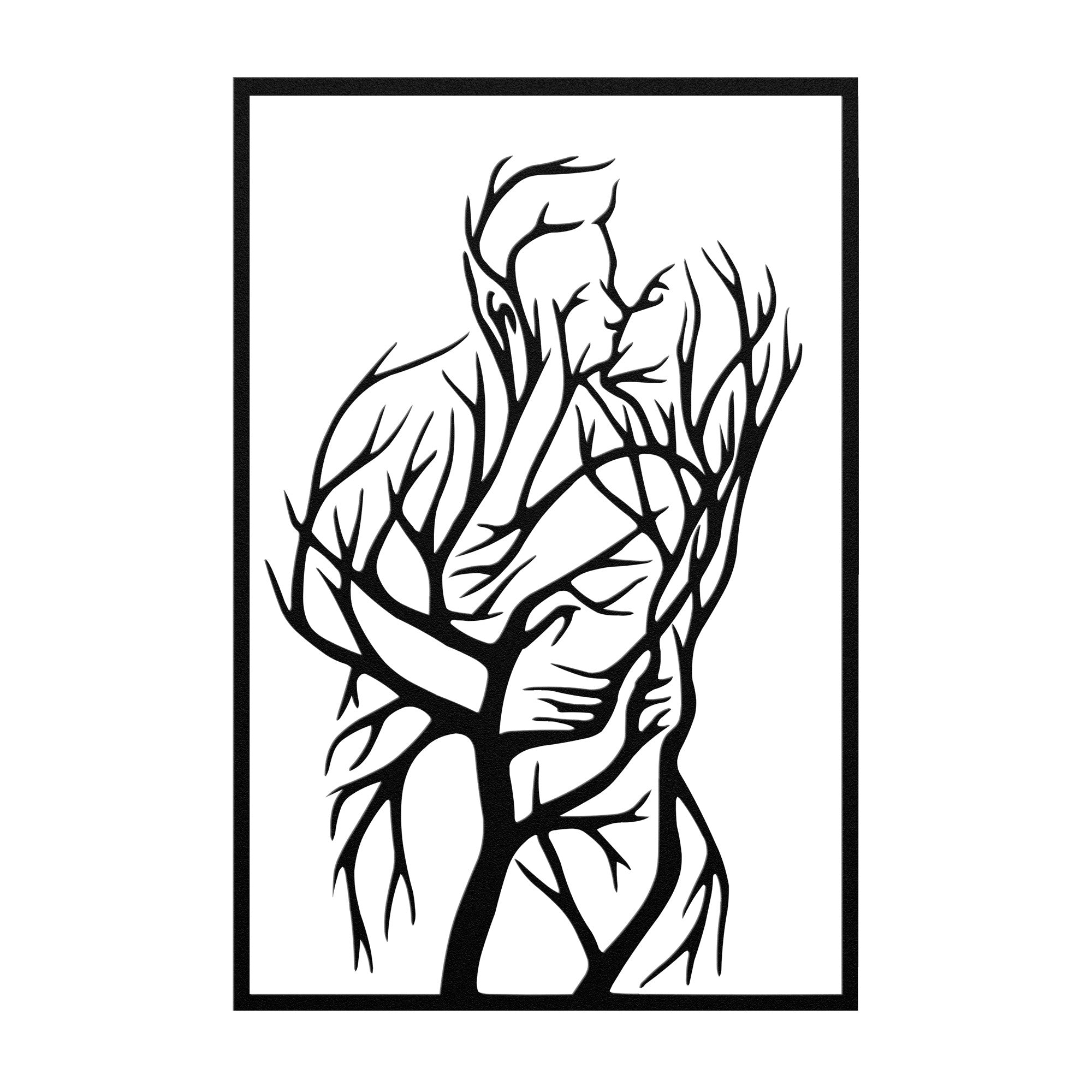 Lovers Tree Art - Cool Metal Signs