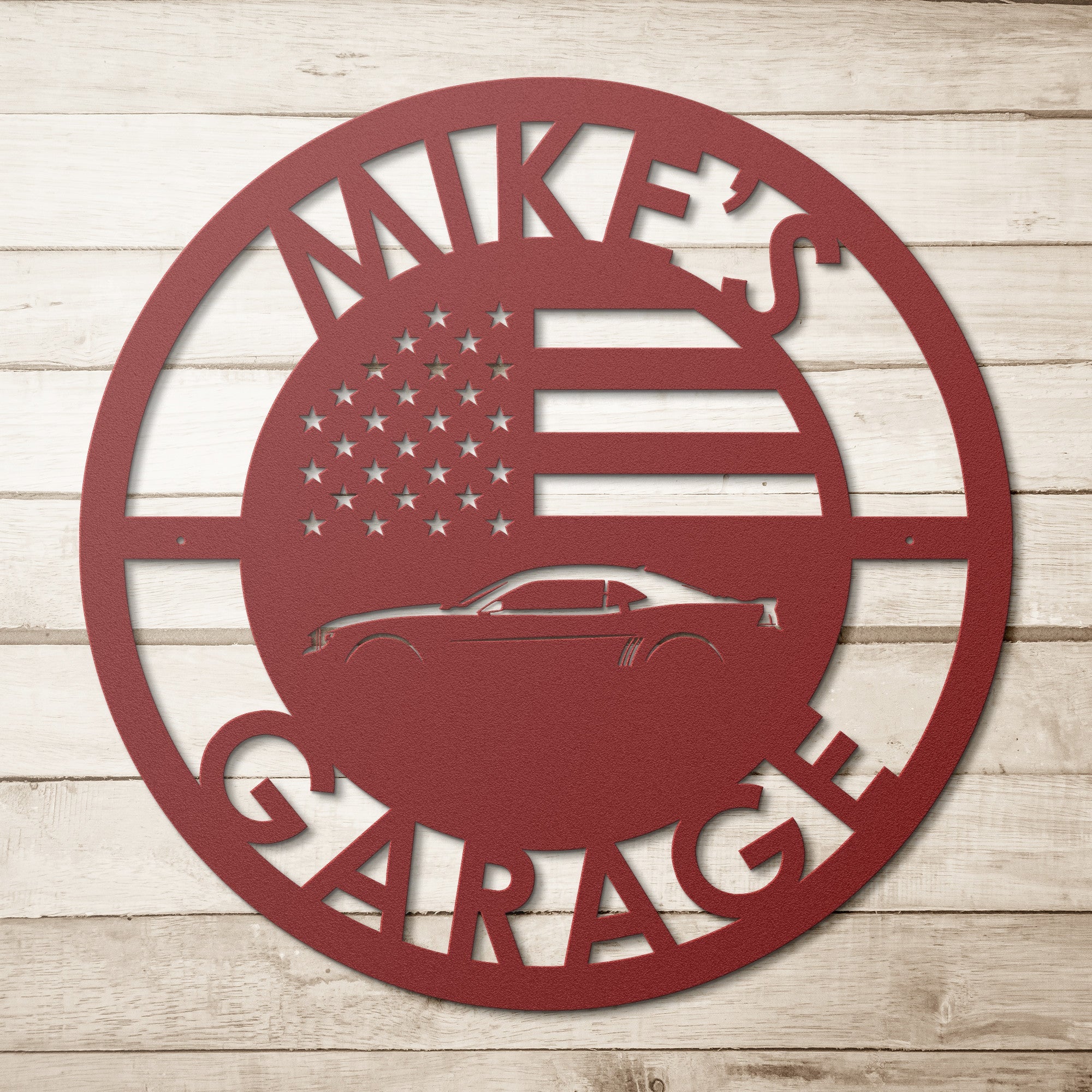 Personalized Camaro Sign - Cool Metal Signs