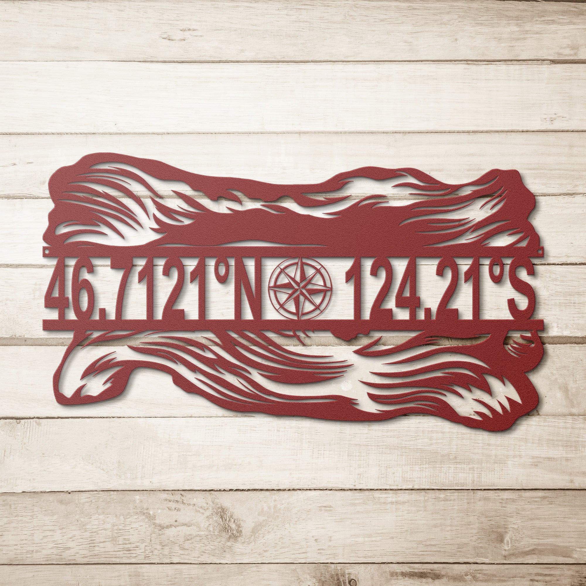 Personalized Driftwood Sign - Cool Metal Signs