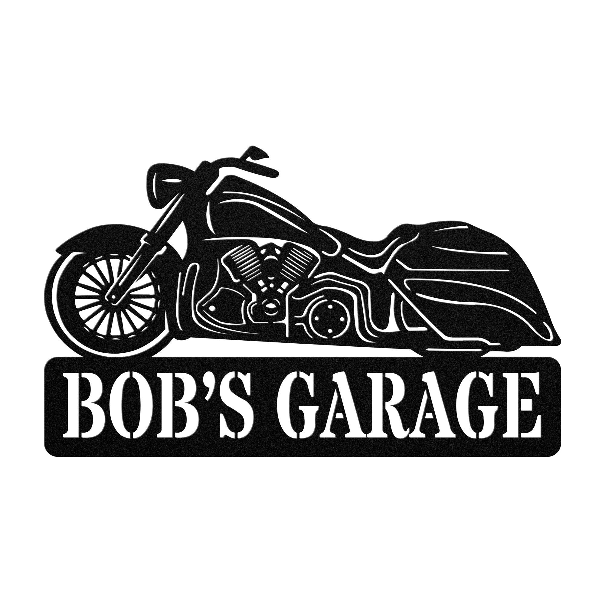 Personalized Motorcycle Metal Sign - Cool Metal Signs