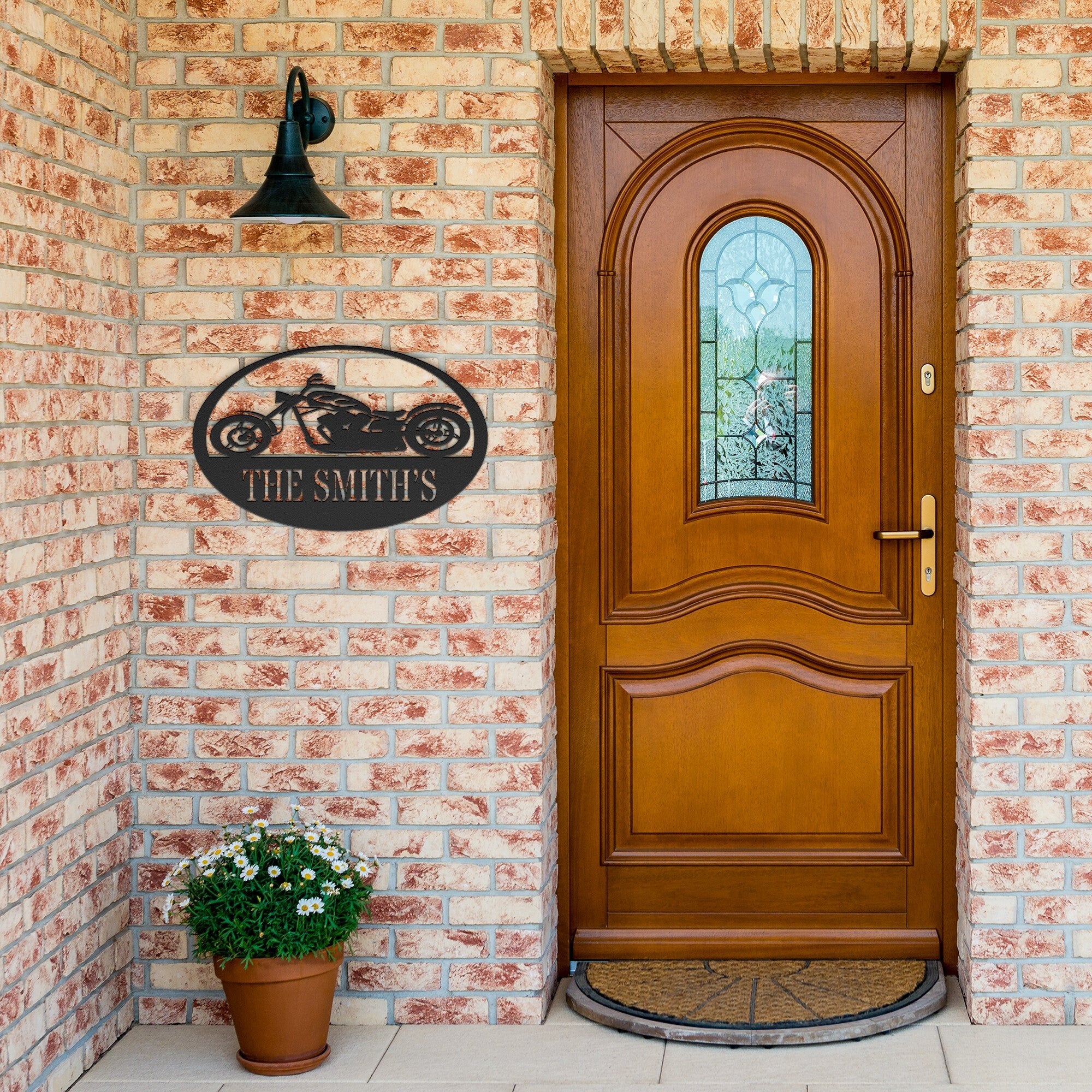 Personalized Motorcycle Sign - Cool Metal Signs