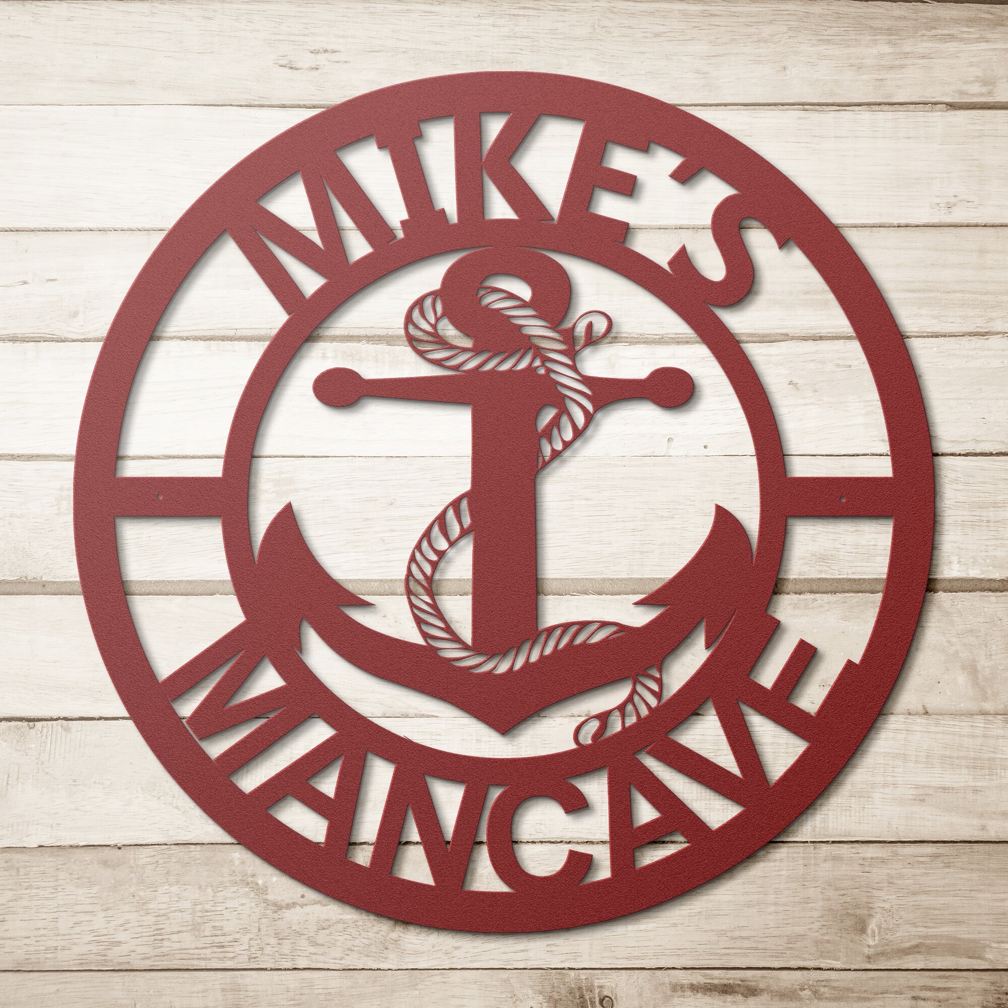 Personalized Nautical Sign - Cool Metal Signs