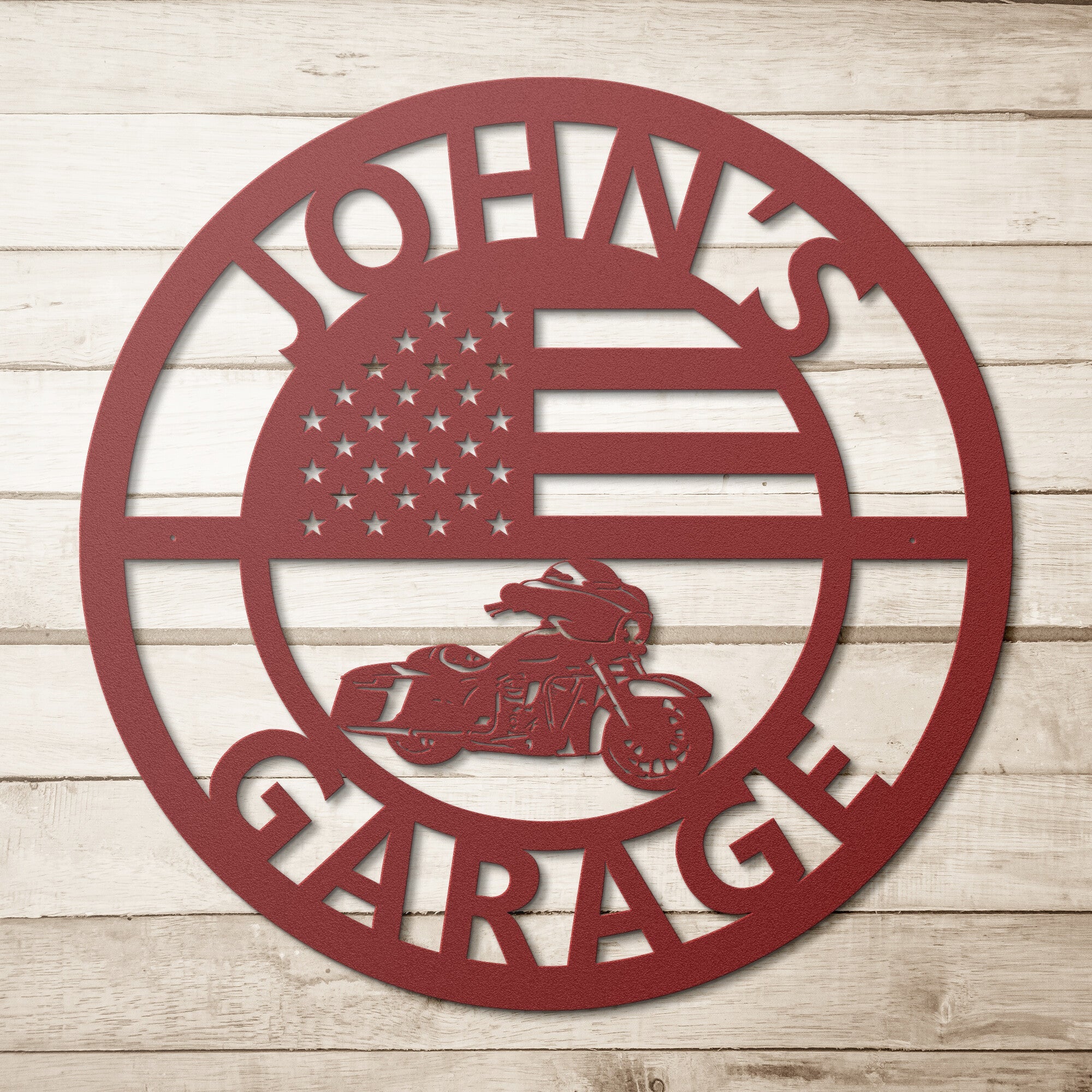 Personalized Street Glide Metal Sign - Cool Metal Signs