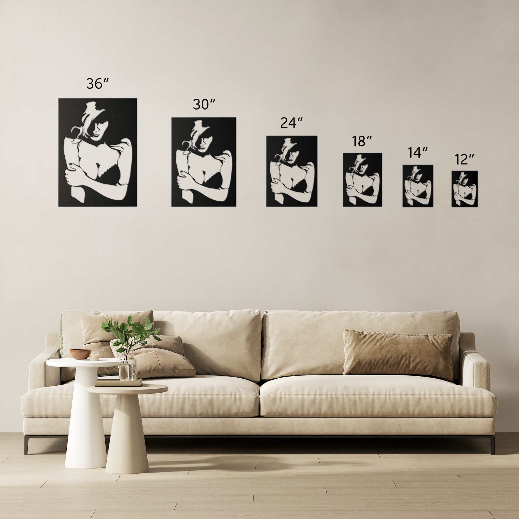 Woman Wall Art - Cool Metal Signs