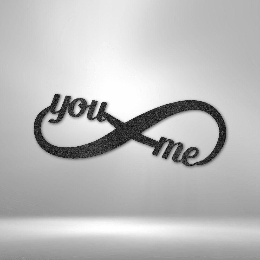 You and Me Infinity - Steel Sign - Cool Metal Signs