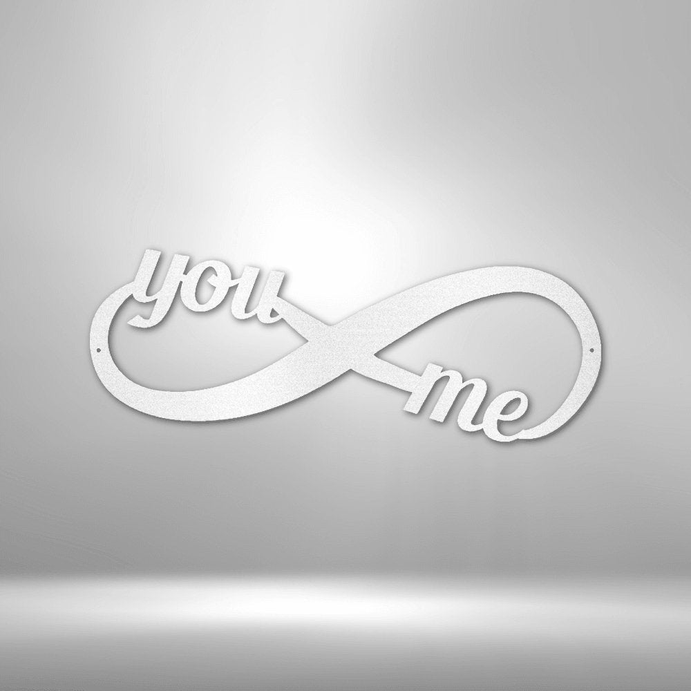 You and Me Infinity - Steel Sign - Cool Metal Signs